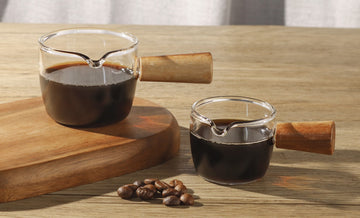 How many shots of espresso makeup 1 standard cup of coffee?