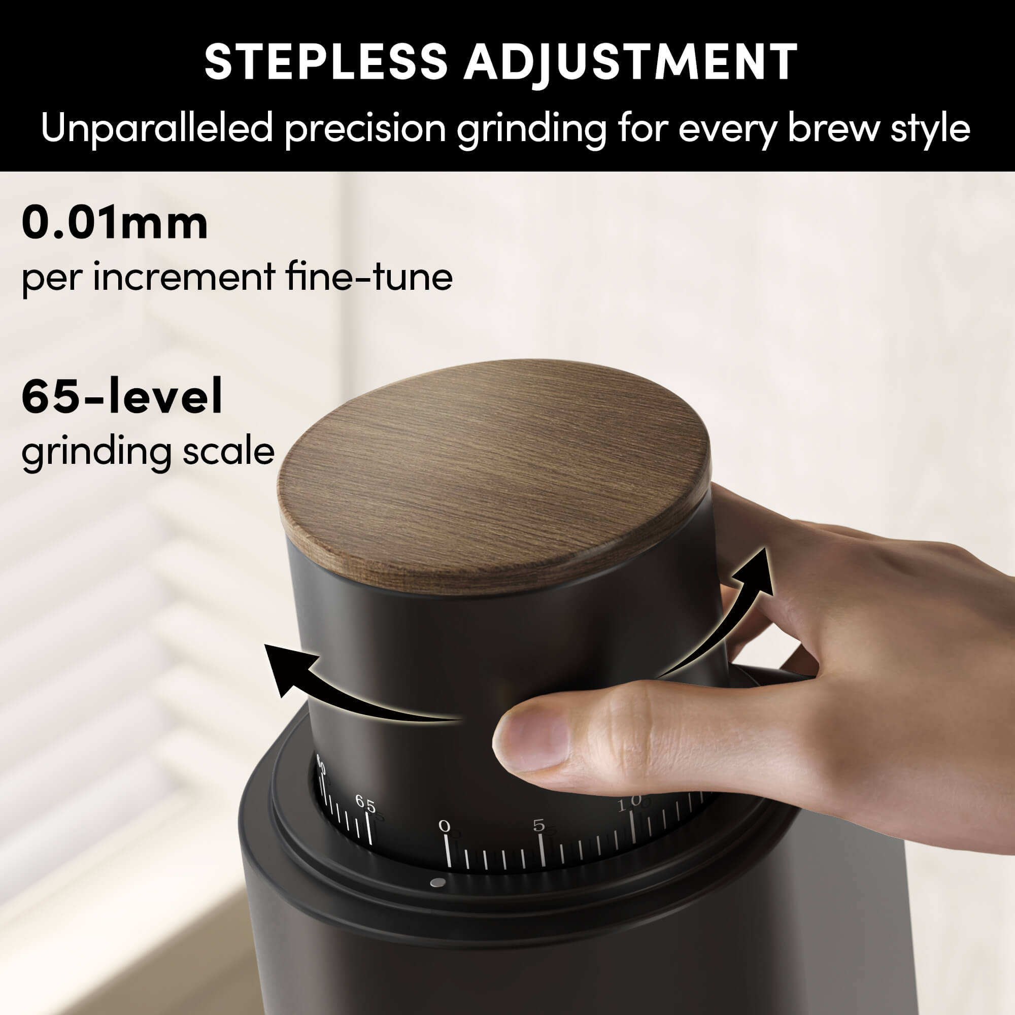 Geimori GU38 Single Dose Coffee Grinder