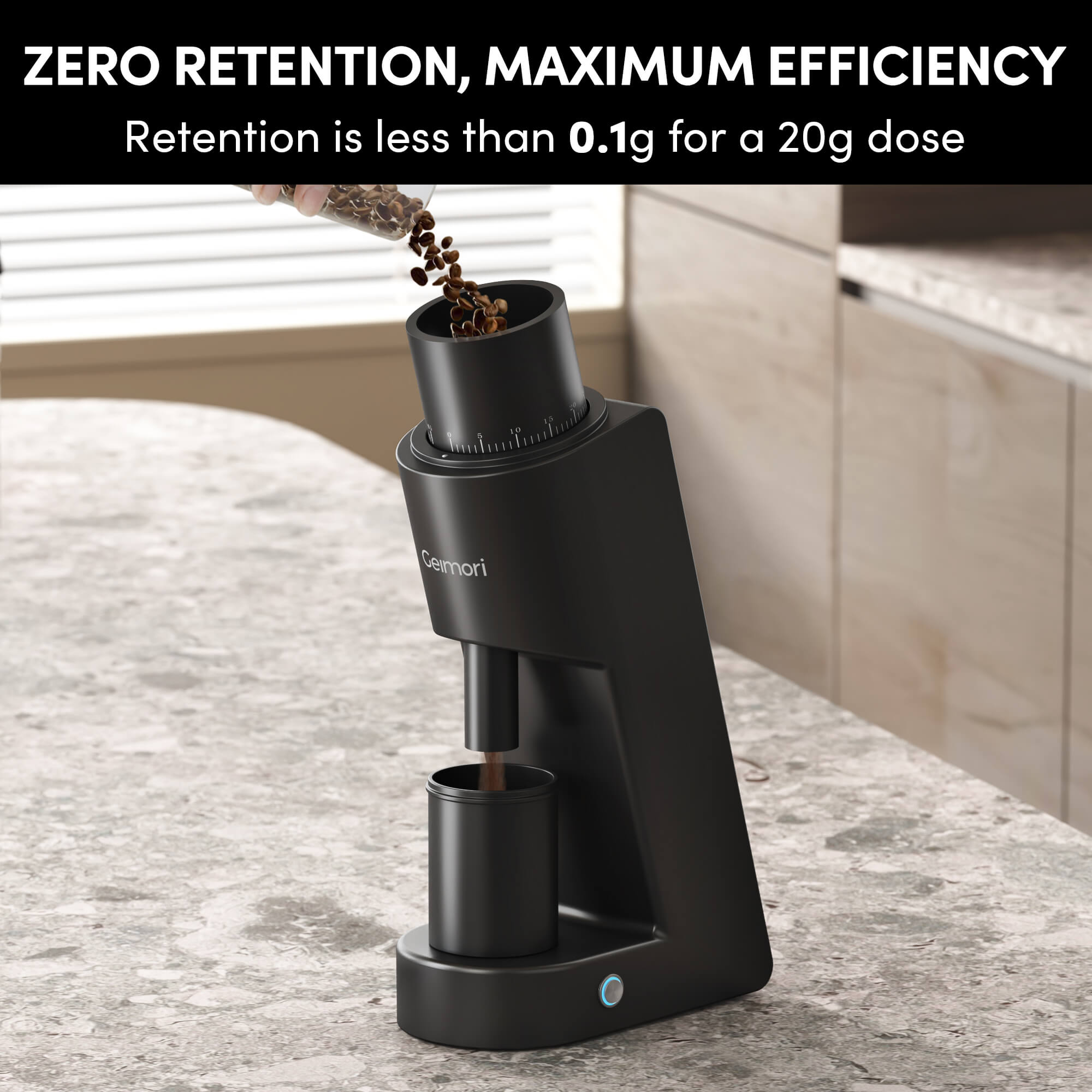 Geimori GU38 Single Dose Coffee Grinder