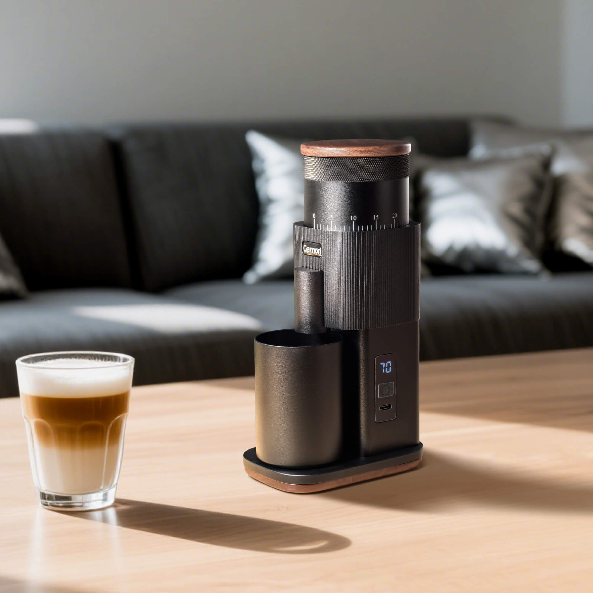Geimori T38-The True Pro Grade Portable Coffee Grinder