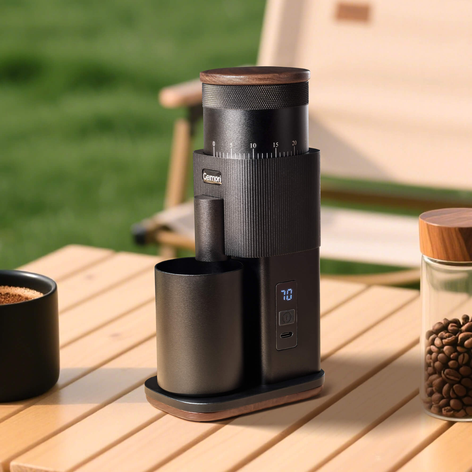 Geimori T38-The True Pro Grade Portable Coffee Grinder