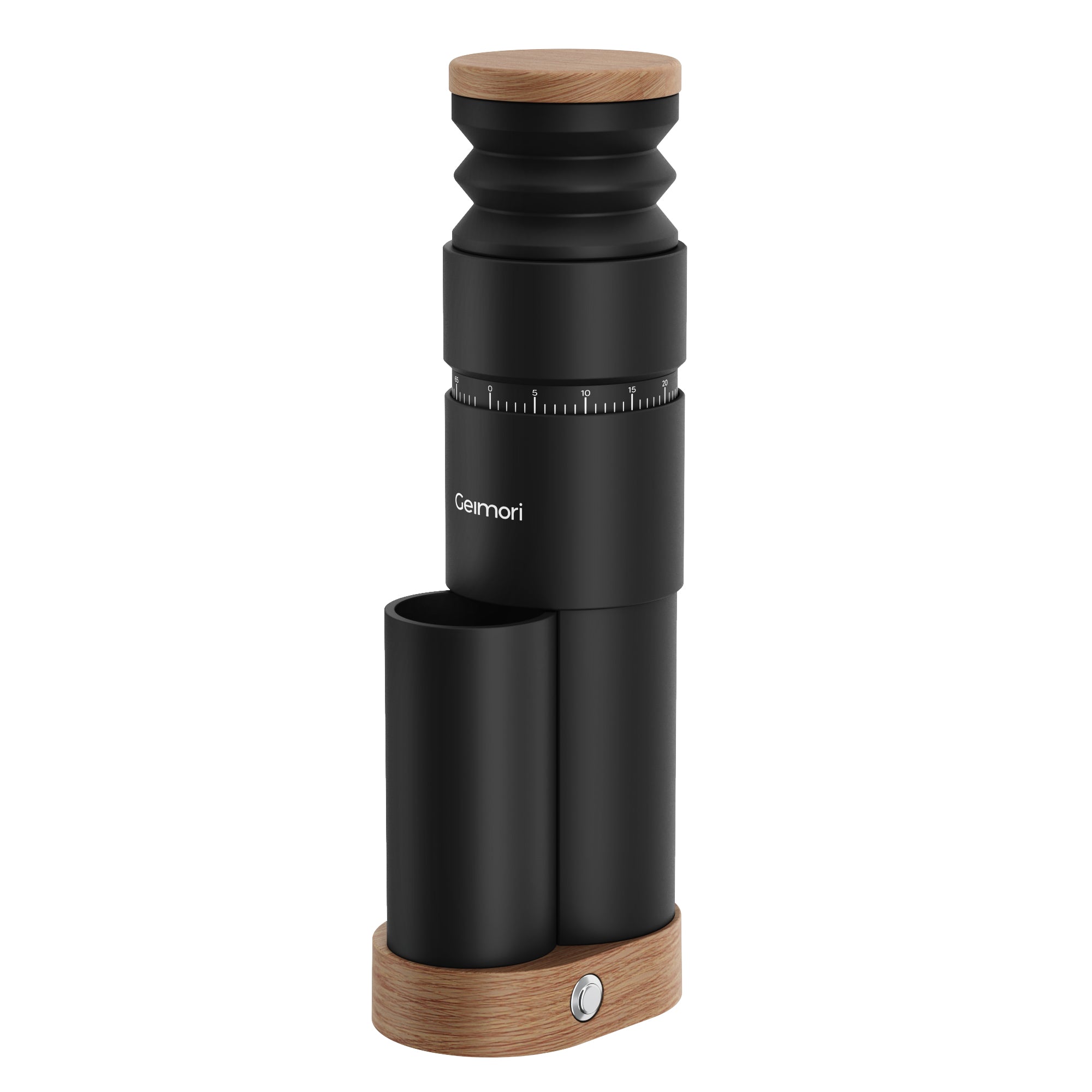 Geimori T38 Plus-The True Pro Grade Portable Coffee Grinder with 38mm Conical Burr, Anti-Static Tech, Stepless Grind Settings, Zero Retention