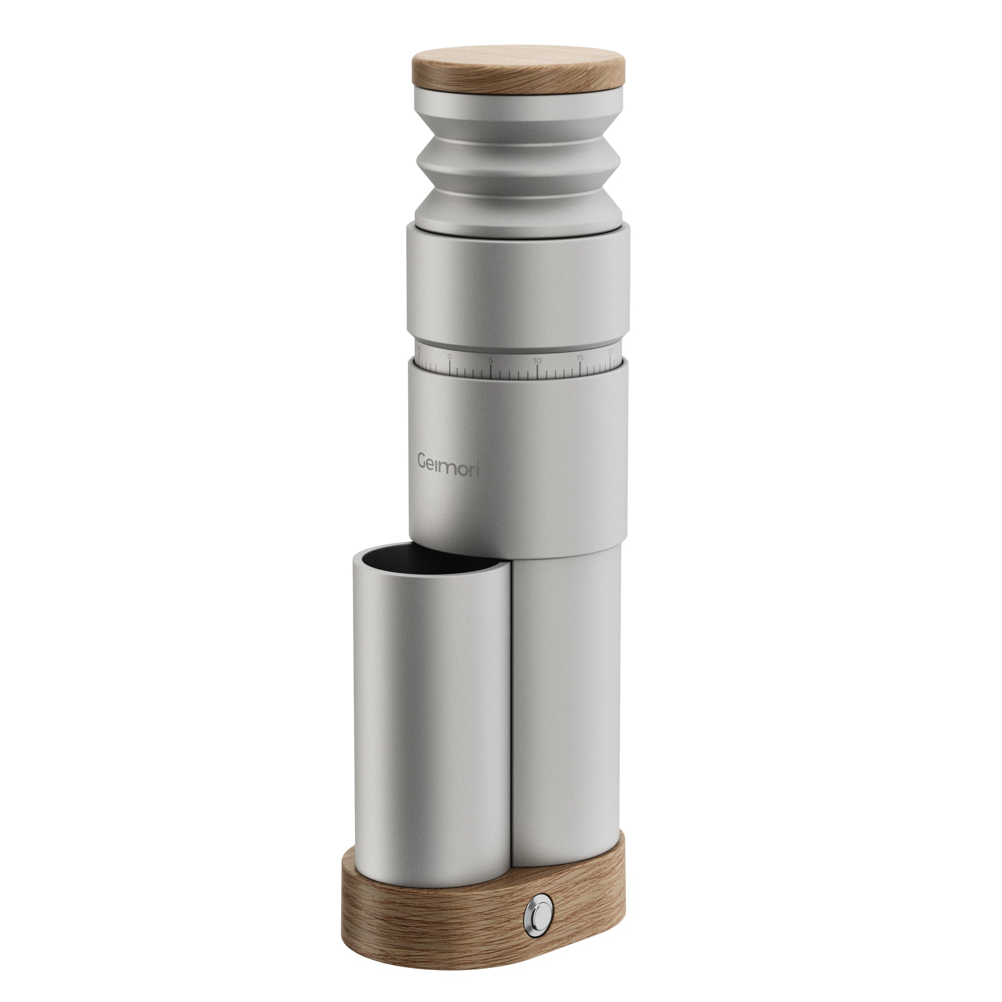 Geimori T38 Plus-The True Pro Grade Portable Coffee Grinder with 38mm Conical Burr, Anti-Static Tech, Stepless Grind Settings, Zero Retention