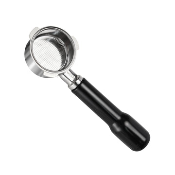 51mm Bottomless Portafilter, Wirsh 3 Ears Full Stainless Steel Bottomless Naked Portafilter