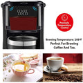 wirsh single serve coffee maker precisely temperature control