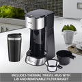 wirsh single serve coffee maker kit